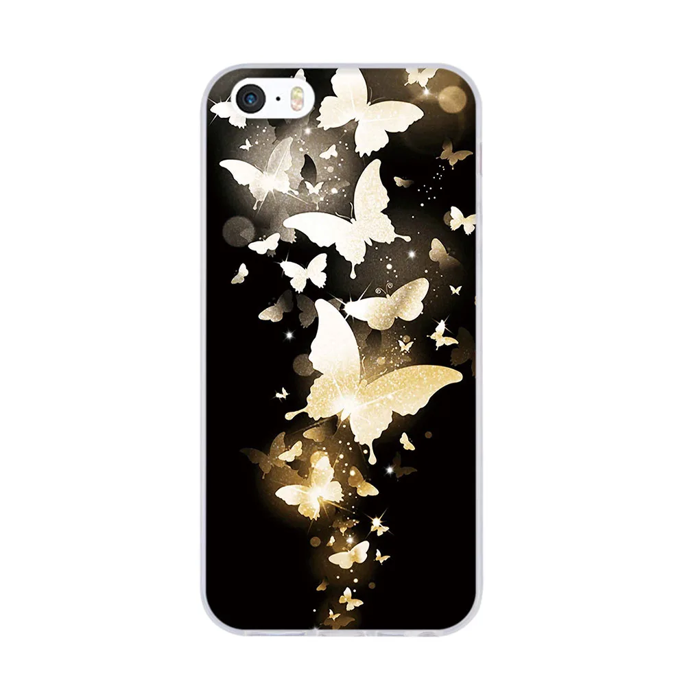Силиконовые чехлы для iphone 6 s 7 чехол телефона с 3D рисунком мягкий тонкий из ТПУ iPhone