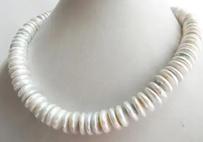 

free shipping baroque 18 12 MM SOUTH SEA NATURAL White PEARL NECKLACE