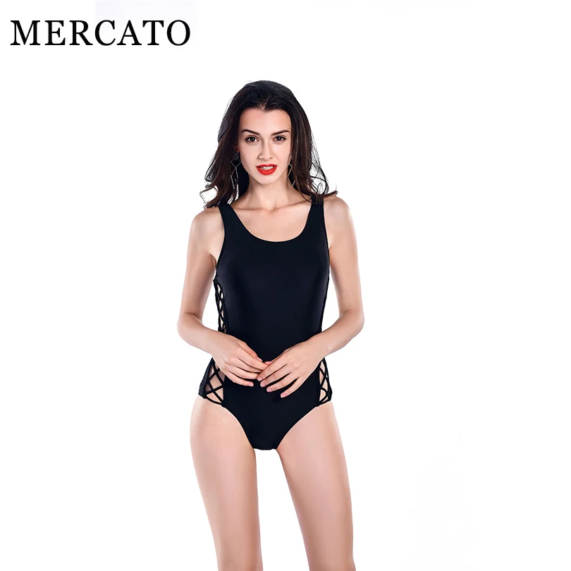 MERCATO Plus Size Swimwear 2017 New Summer Beachwear Swim Suit Sexy Black Vest Vintage One Piece Side Grid Swimsuit Bathing Suit plus-size-black-swimsuit : image MERCATO Plus Size Swimwear 2017 New Summer Beachwear Swim Suit Sexy Black Vest Vintage One Piece Side Grid Swimsuit Bathing Suit plus-size-black-swimsuit