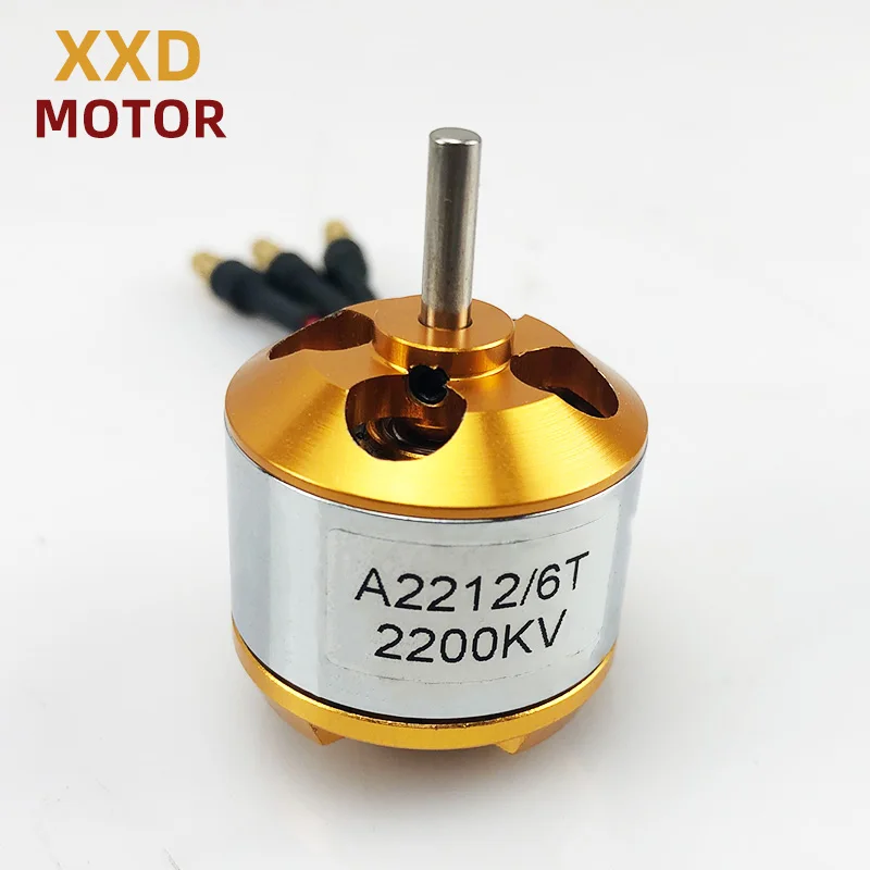 Новый бесщеточный двигатель XXD A2212 930KV/1000KV/1400KV/2200KV/2700KV для квадрокоптера и