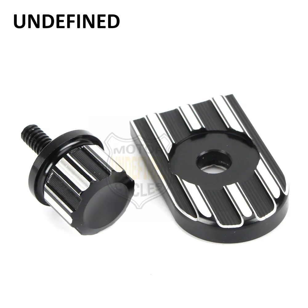 1/4-20 Motorcycle Seat Bolt Tab Screw Mount Knob Cover for Harley Sportster Dyna Fatboy Road King Softail | Автомобили и