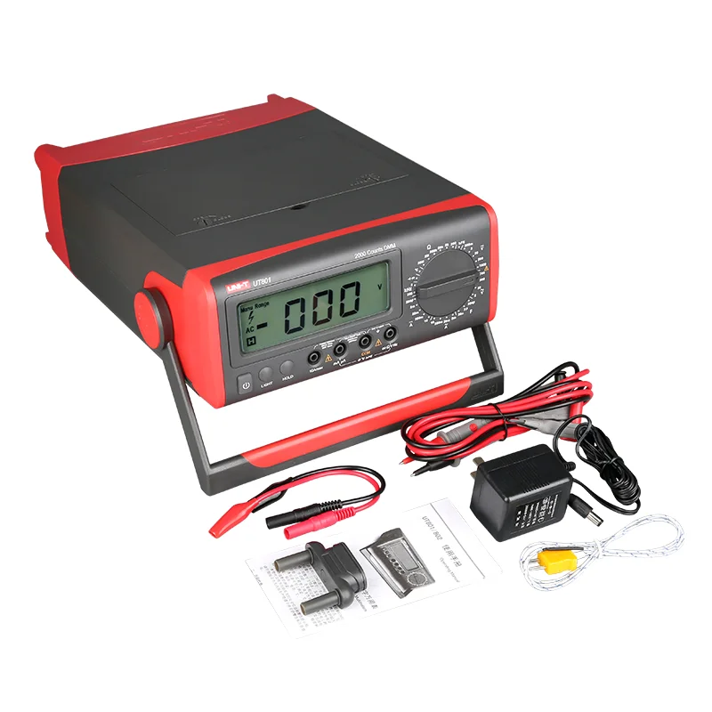 Цифровой мультиметр Benchtop оригинальный Φ UT801 ручной диапазон 1999 отсчетов дисплей