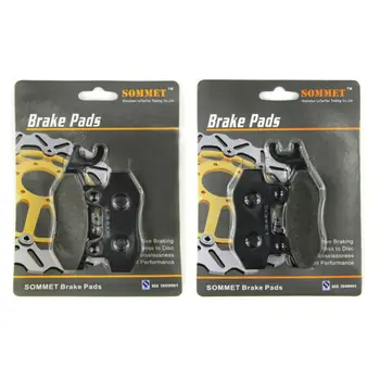 

SOMMET Motorcycle Front Left + Front Right Brake Pads Disc for Suzuki LT-R 450 (K6-K9/L0/L1) (06-12) LTR 450 LTR450 LT135-165