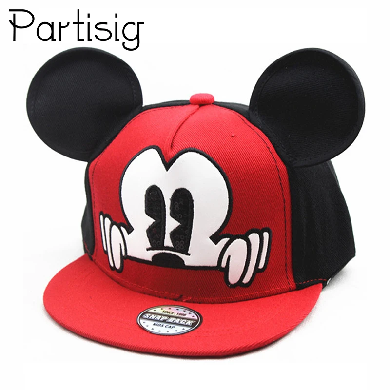 

Children's Cartoon Baseball Cap Two Ears Summer Hat For Boys And Girls Sun Hat For Children Boys Hip Hop