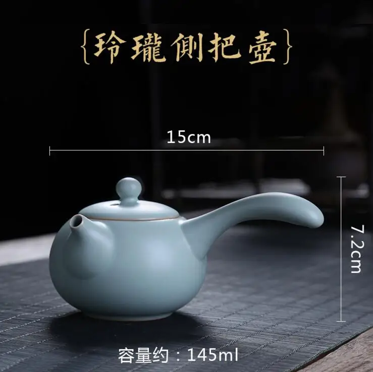 12 видов фарфорового чайника(130-260 мл) от dehua,, красивый, ручной работы, необычный, китайский стиль, керамический кунг-фу чайник - Цвет: 006