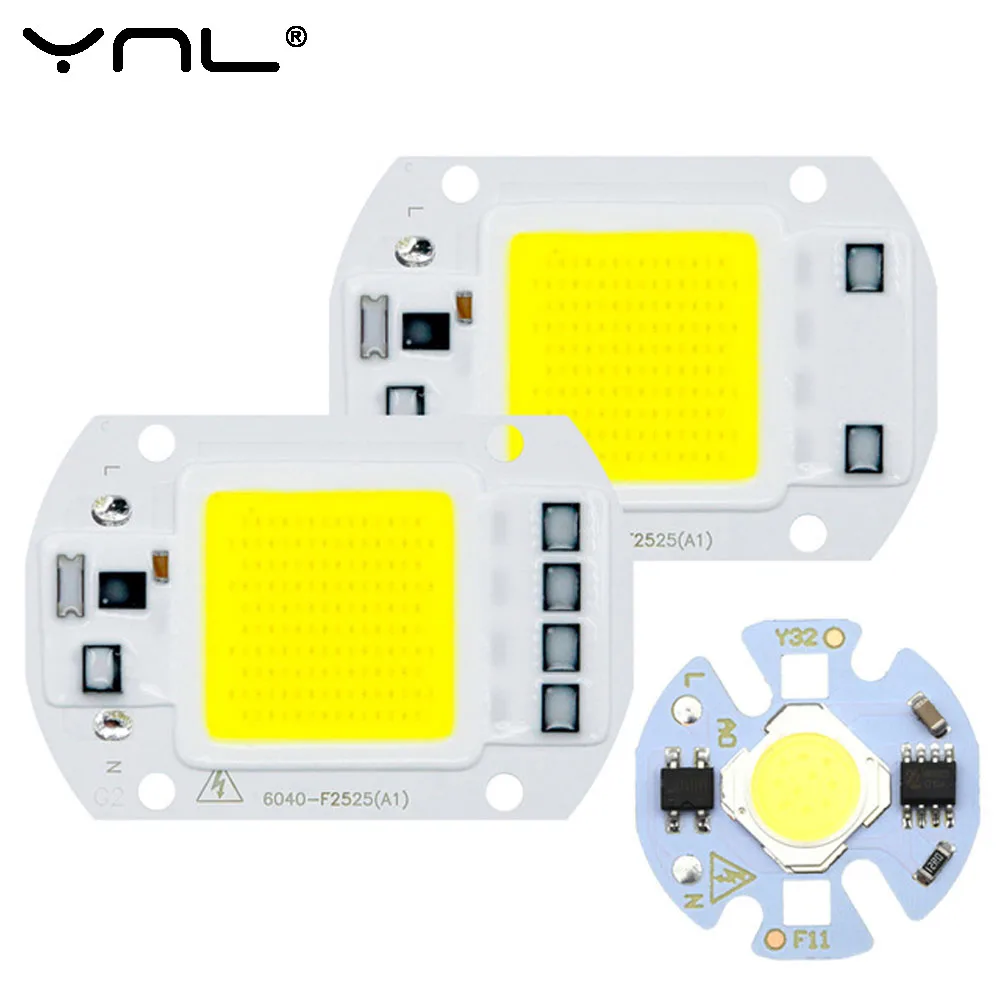 LED COB Chip Lamp YXT 20W 30W 50W 70W 100W Y27/32 3W 5W 7W 9W AC 220V