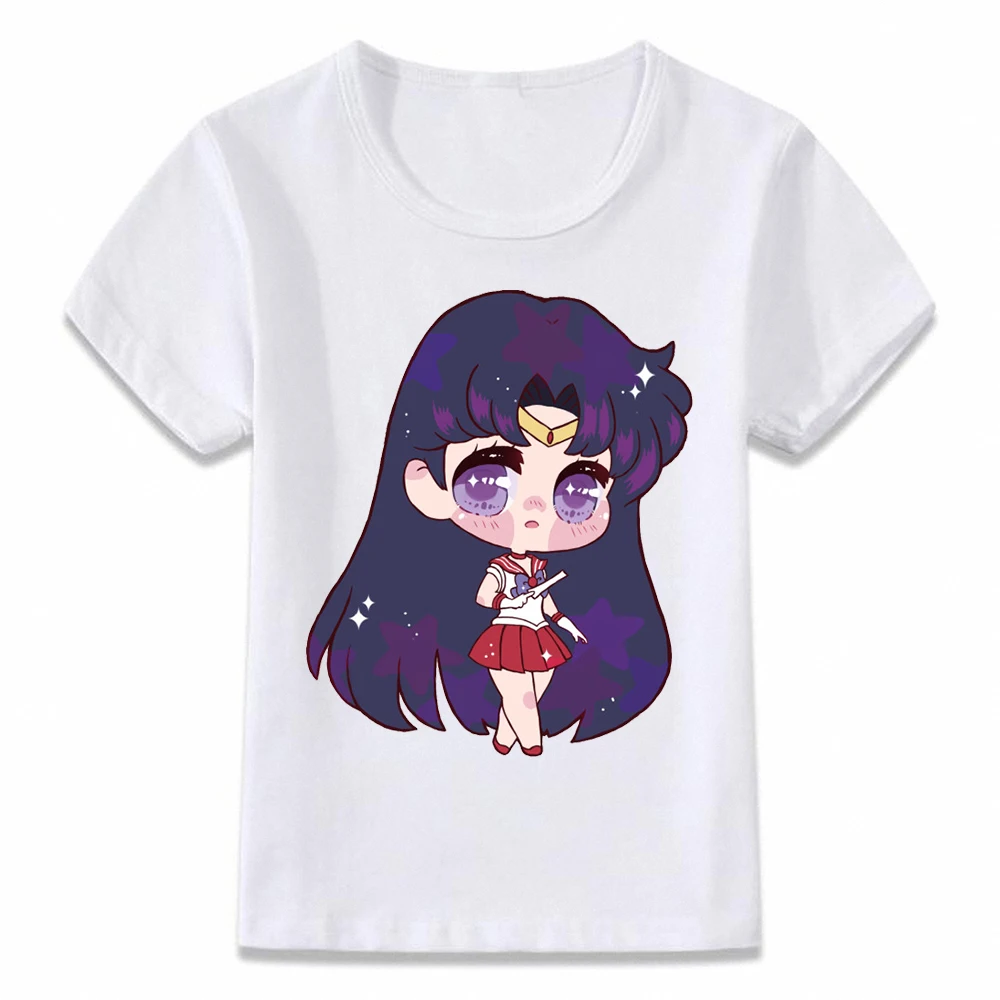 Детская футболка Chibi Сейлор Мун Марс для мальчиков и девочек малыша oal118|Тройники|