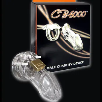 Free shipping Male COCK lock MALE Chastity device cage CB6000 sex