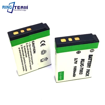 

2pcs/Lot Free Shipping KLIC7003 KLIC-7003 Battery for KODAK EasyShare V803 V1003 M380 M381 Z950 Digital Cameras