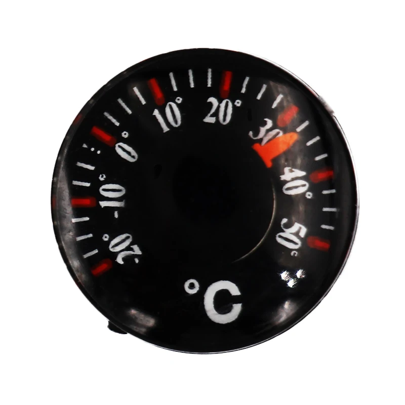 Мини бытовой термометр внутренний и наружный пластиковый круглый прибор для измерения температуры по Цельсию скидка 45