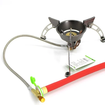 

2 Pieces Propane Brass Quick Connect Fitting Stove Gas Hose Adapter for Outdoor Camping Picnic BBQ Cooking Accessories