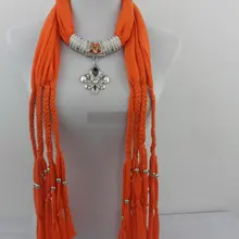 Модные красочные ювелирные изделия кулон карнизы Шарм модные шарфы с подвесками PL119 30 шт