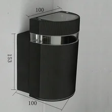 8 шт./партия светодиодный водонепроницаемый наружный светильник, уличный светодиодный настенный светильник Ac85-260v 4 Вт IP65 E27 Gu10 лампочка, алюминиевый светильник для сада