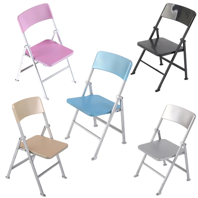 cute folding chairs dorm cute mini dollhouse furniture folding chair for dolls action figures multicolor children toys accessories 1 cute folding chairs dorm cute mini dollhouse furniture folding chair for dolls action figures multicolor children toys accessories 1