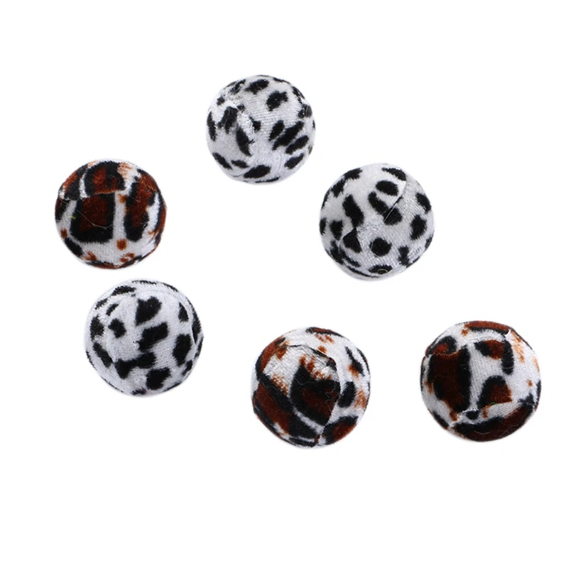 New Soft Cats Toys 10 Pcs/lot Leopard Balls Kitten Ball Assorted Pet