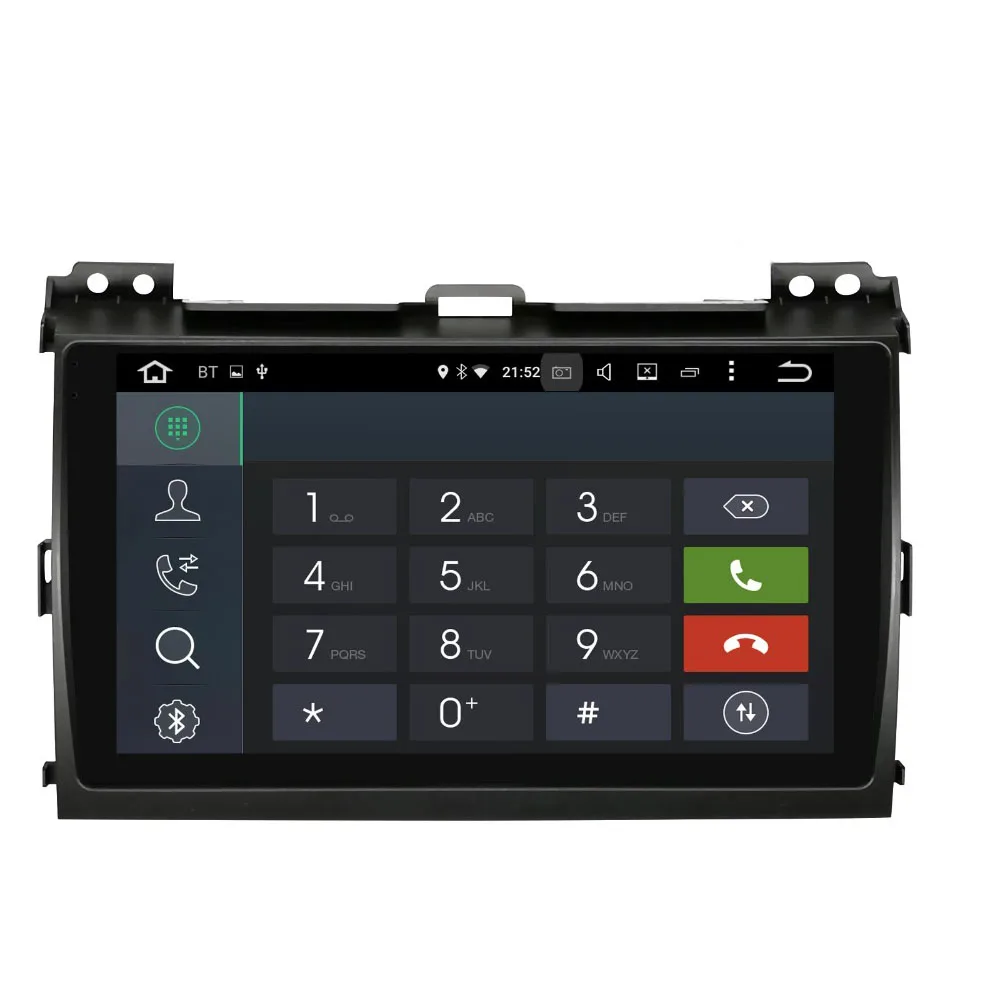 Discount 9 inch Car Radio DSP For Toyota Land Cruiser Prado 120 LEXUS GX 470 GPS Navi Bluetooth Wifi Video Out Android Multimedia Player 1