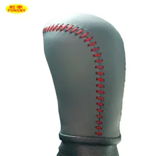 PONSNY Чехлы для интерьера автомобиля чехол для Mazda 3 2011 Ручное переключение прошитый вручную чехол из натуральной кожи