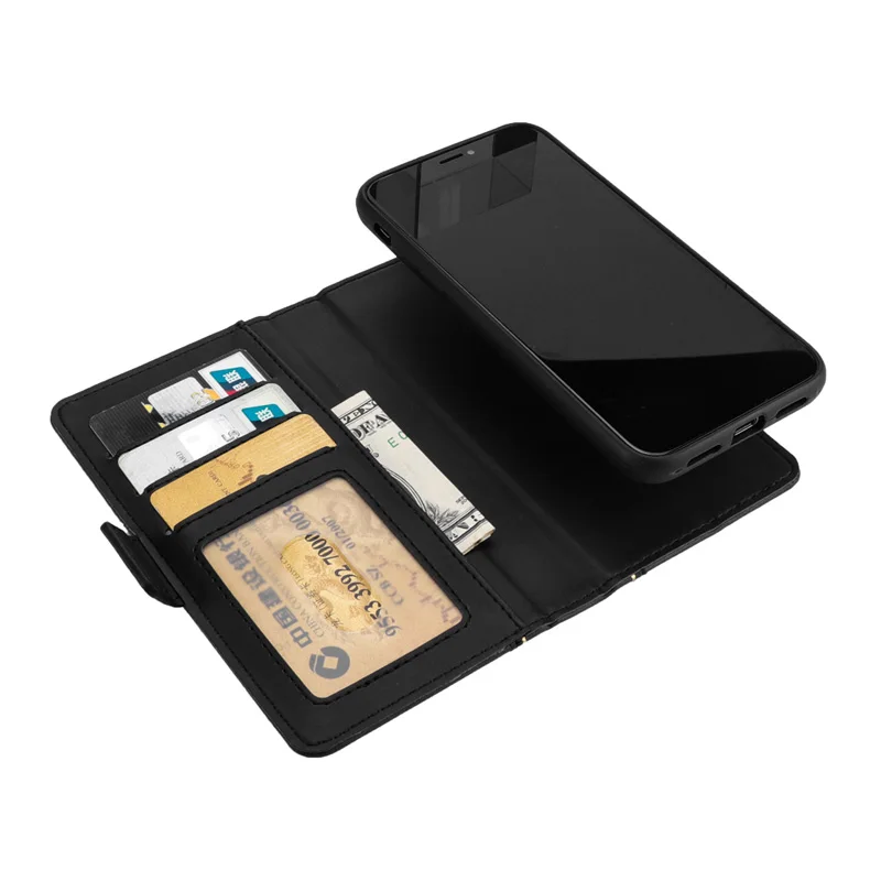 

Detachable Case for Apple iPhone XS X 10 Cover Removable Wallet Leather Book Flip Case for iPhone X S Back Magnet Phone Cases