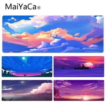 

MaiYaCa New Printed Innocent Sky Durable Rubber Mouse Mat Pad Size for 300*600*2mm and 300*900*2mm Mousepad