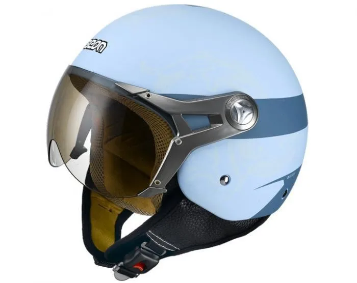 

Free shopping BEON B-100D BAROCK motorcycle Open Face helmet Aviation helmet