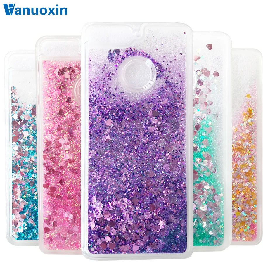 

Honor 7C case Silicone cover on for Huawei honor7C AUM-L41 case sfor Huawei honor 7C 5.7" Liquid Glitter Soft TPU phone cases