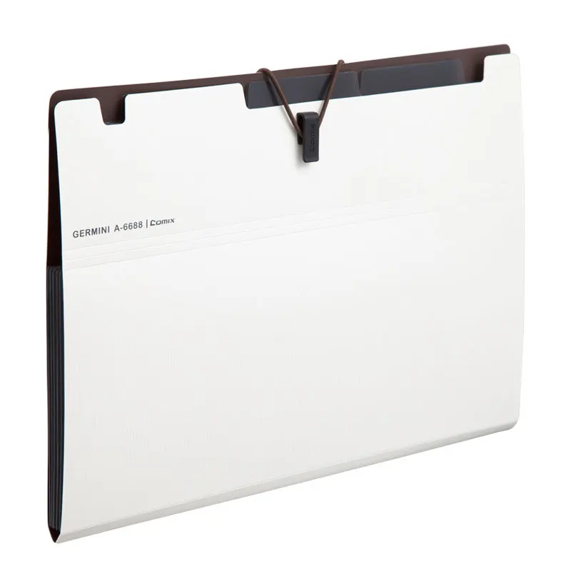 

comix 6 layer Expanding File Folder Organ Bag A5 Organizer Paper Holder Document Folder School Supplies