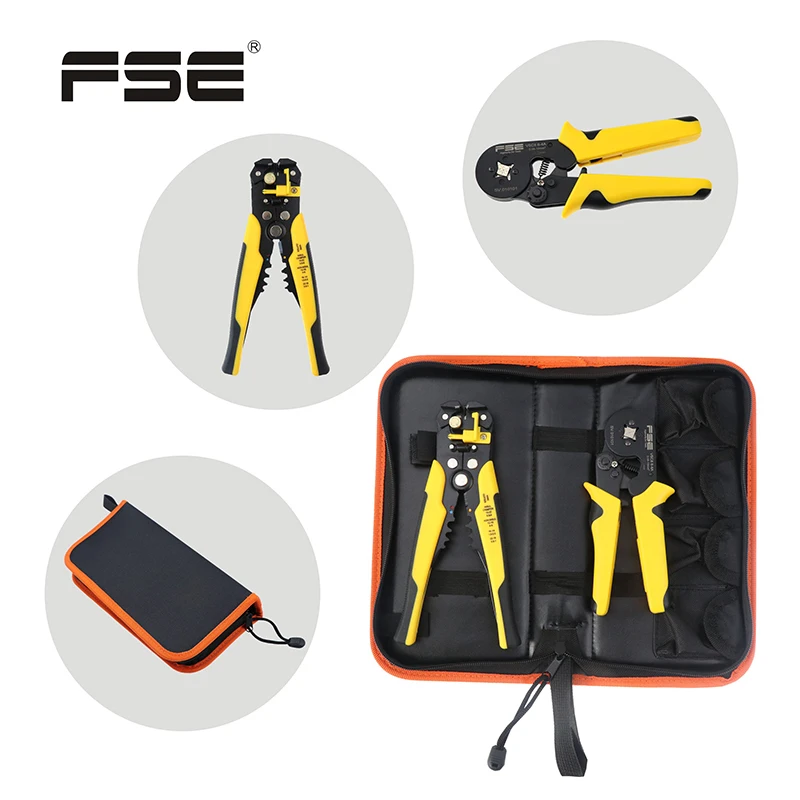 

FSE Cable Cutter Plier Tool Kablo Kesici Pliers Crimping Crimper Wire Tools Crimp Alicate Alicate Crimpador Alicates crimp