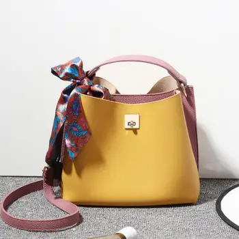 

newhotstacy bag 092017 women handbag female fashion bucket bag shoulder bag