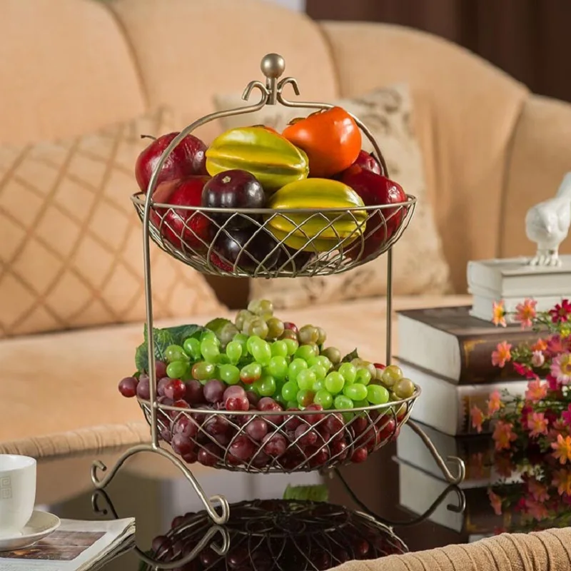 Cesta-de-fruta-Bandeja-estante-de-almacenamiento-de-cocina-macetas-de-fruta-plato-de-Metal-de
