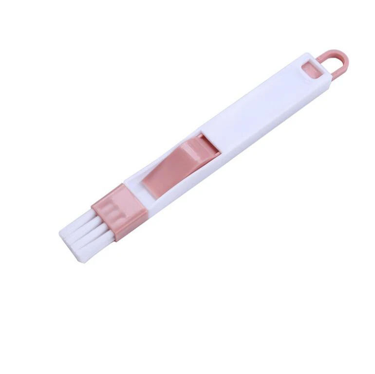pink Celeste 2 в 1 многофункциональная окна губка для чистки оконной фурнитуры и Рам щетка домашняя клавиатура дома Кухня складной щетка чистящий инструмент - Цвет: pink