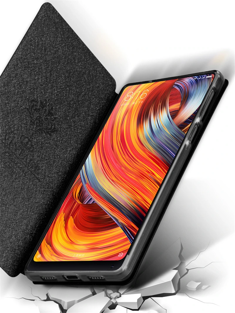 Чехол MOFI для Xiaomi mi Mix 2 чехол Защитный чехол для mi x2 5,99 дюймов Fundas Cas PU кожаный экран для Xiaomi mi x 2S