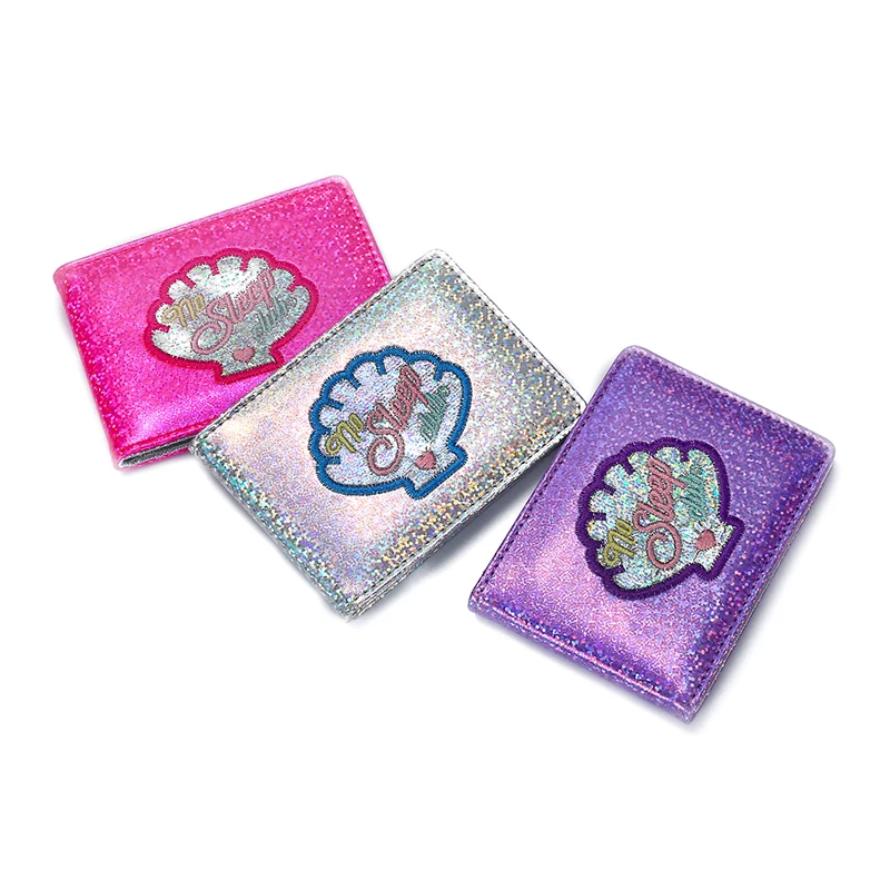 

Bentoy Laser PU ID Credit Card Holder Women Driver License Cover Purse Fashion Shell Business Card Cover For Travel Accessory