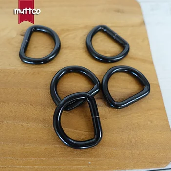 

50pcs/lot NonWelded Dee rings plating D-Rings 2cm webbing strapping for diy pet collar backpack belts accessories DK-002X