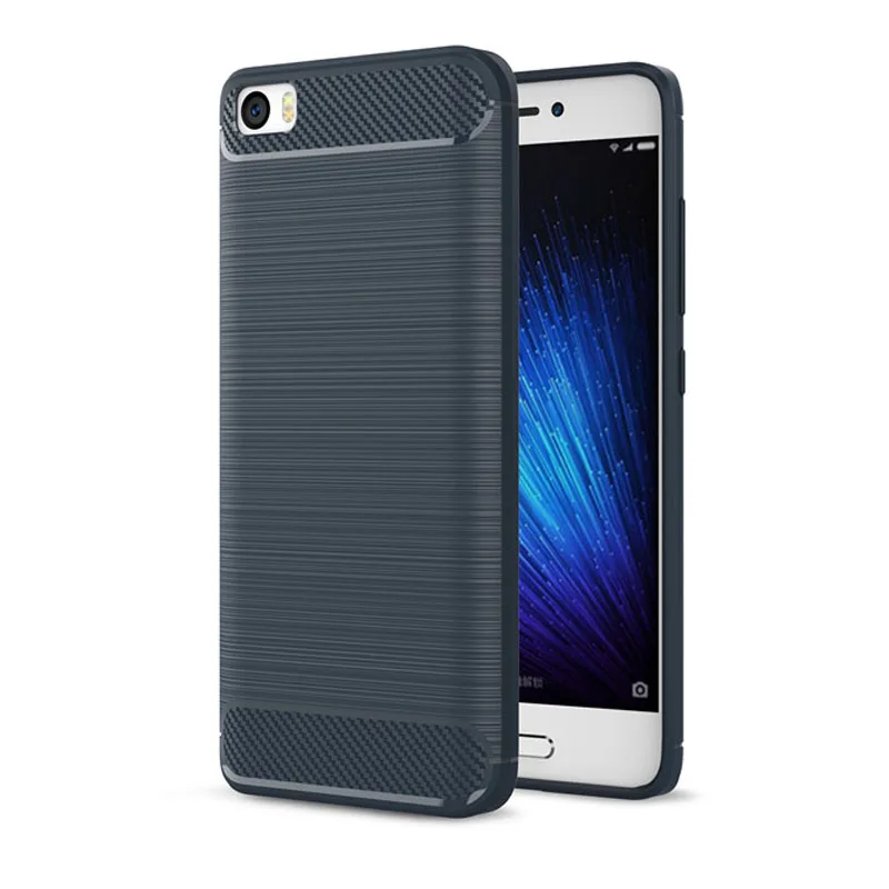 

Fitted Cases For Xiaomi Mi5S Mi 5 5S New Anti-knock Soft Silicone TPU Back Cover Mobile Phone Case
