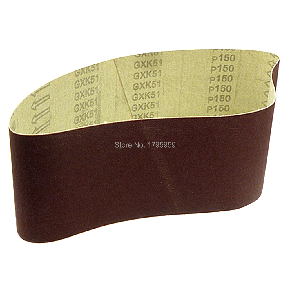 80 120 150 Grit Sanding Abrasive Belts 915mm x 100mm Belt Power