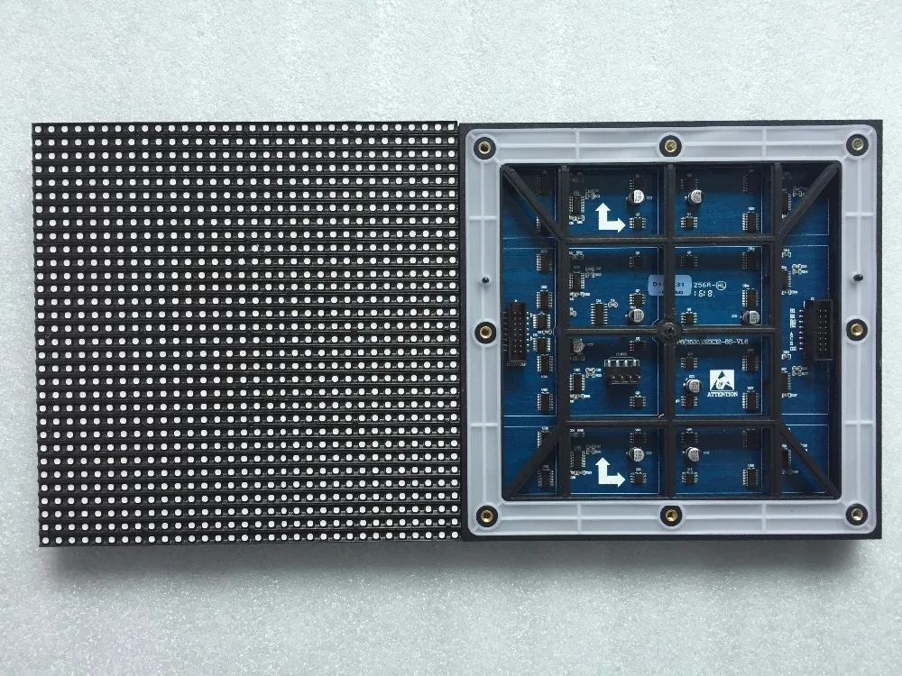 32*32 пикселей водонепроницаемый P6 SMD3535 модуль 192*192 мм полноцветный открытый светодиодный экран 1/8 S RGB для светодиодный видео стенная панель