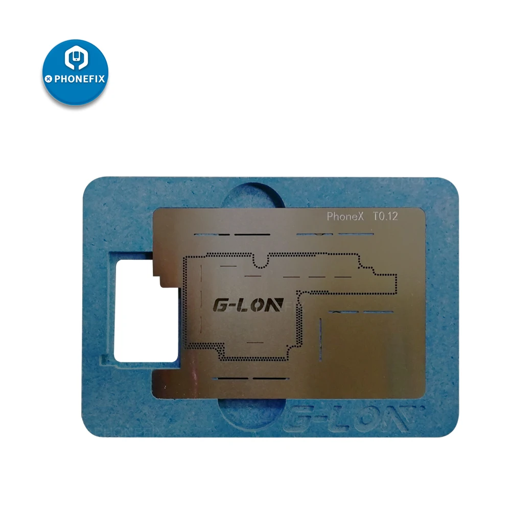 G-Lon iPhone X Middle Board BGA Reballing Stencil Set (1)