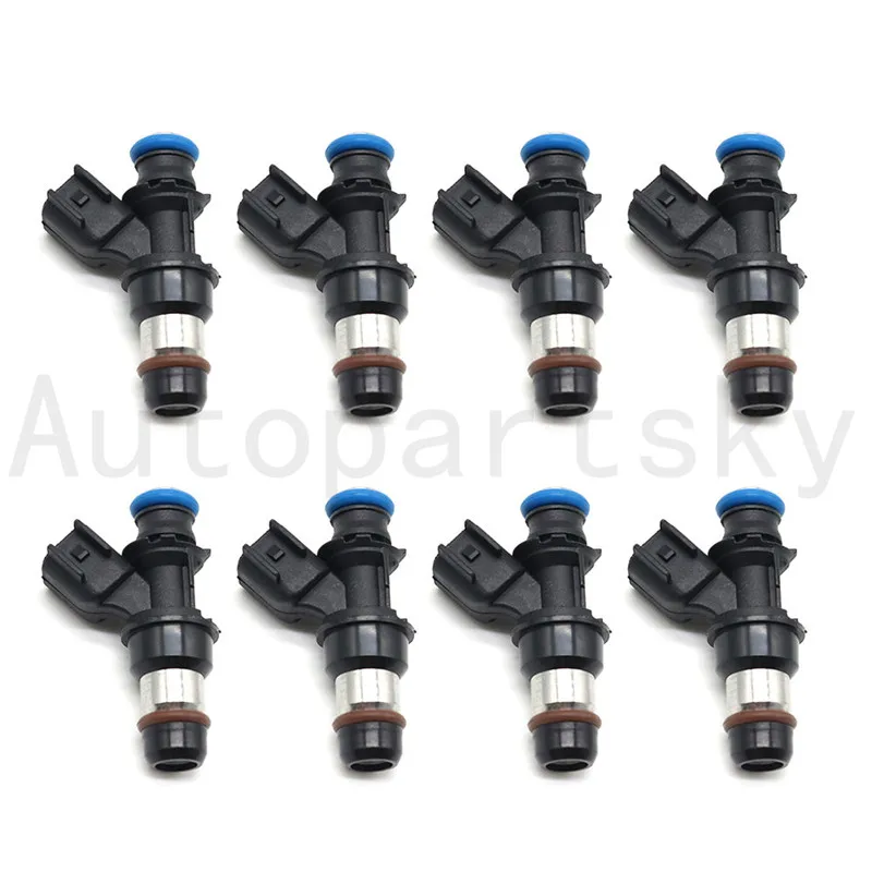 US $109.80 8PCS New Fuel Injectors 12580681 For Delphi For Chevy For GMC 48 53 60 62 2004 2005 2006 2007 2008 2009 2010