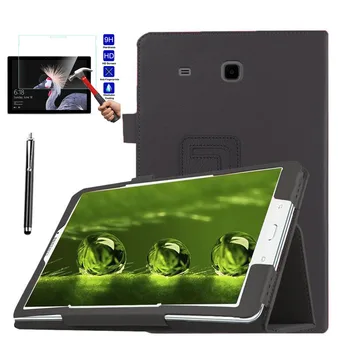 

XSKEMP Litchi Grain Leather Flip Tablet Stand Cover Case For Microsoft Surface Pro 5 12.3 + Tempered Glass Film With Pen Stylus