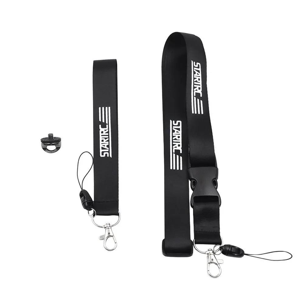 

STARTRC Neck Strap with 1/4 inch Screw Wrist Rope Kit for DJI OSMO Mobile 2/Smooth 4/Gopro Camera/Insta360 Series Camera