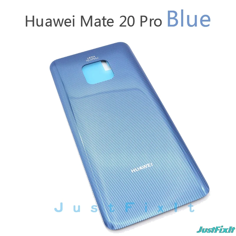 Для Huawei Mate 20 Pro крышка батареи Mate20 Задняя стеклянная панель для 20pro задняя дверь