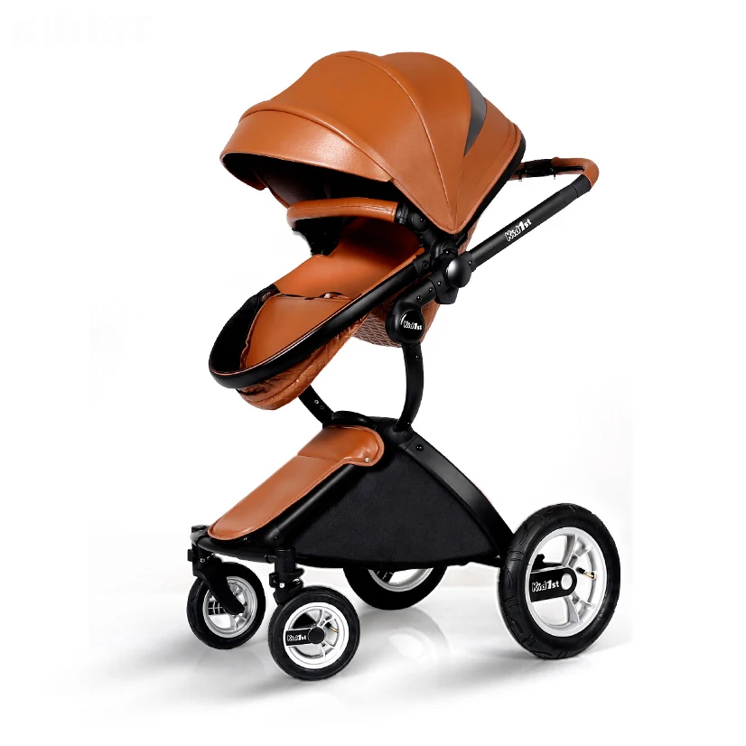 European Baby Stroller High Landscape Newborn pram High Quality Luxury