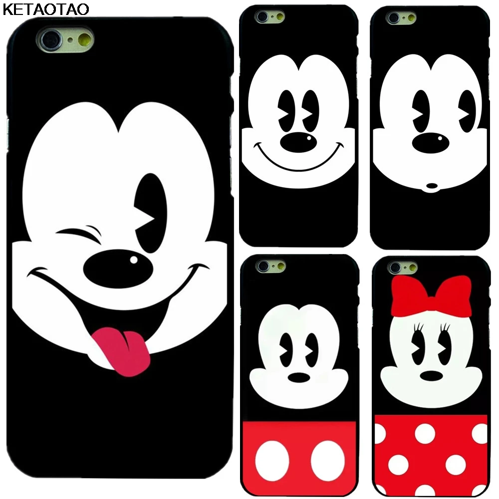 KETAOTAO Микки и Минни Маус To Kiss lover чехлы для телефонов Samsung S3 S4 S5 S6 S7 S8 S9 NOTE 8 Чехол