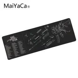 Maiyaca коврик для мыши 900x300x2 мм игровой компьютер обычный пистолет очистки обои игровой мат популярные клавиатура коврики для мыши