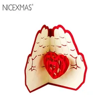 NICEXMAS 3D Pop Up Поздравительные открытки юбилей ребенка день рождения Пасха матери отца дом год День благодарения