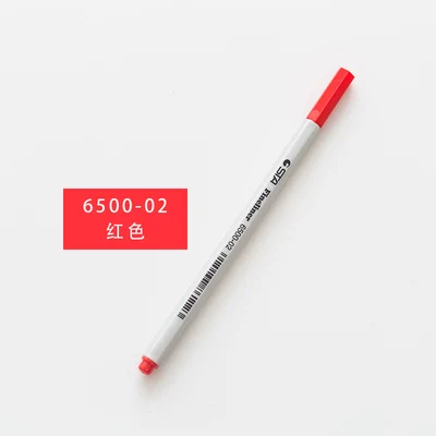 STA 0,4 мм блестящие цветные микрон Pigma гелевые чернила ручка для рисования художественные канцелярские принадлежности - Цвет: 02 red