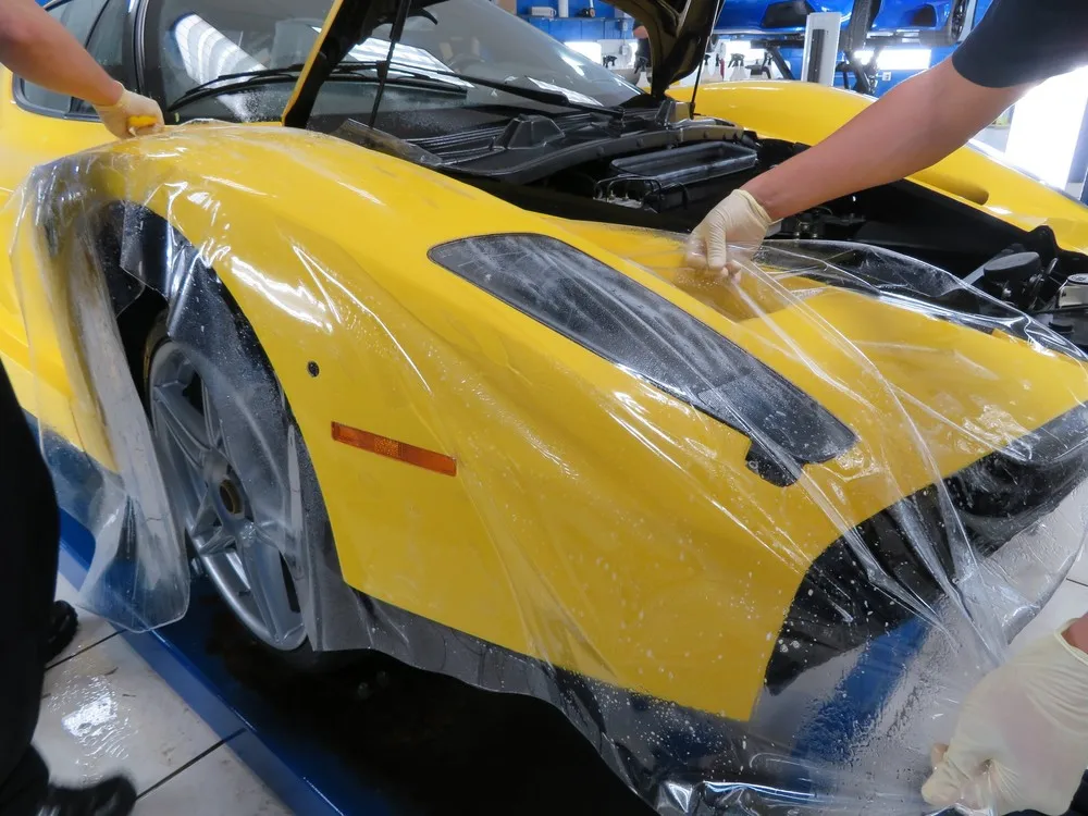Защитная пленка виниловая оберточная Автомобильная наклейка из ТПУ для
