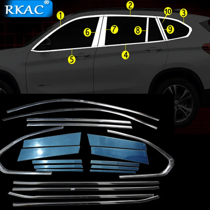 RKAC 20 шт. автомобильная дверная рама с полным окном подоконник Формовочная
