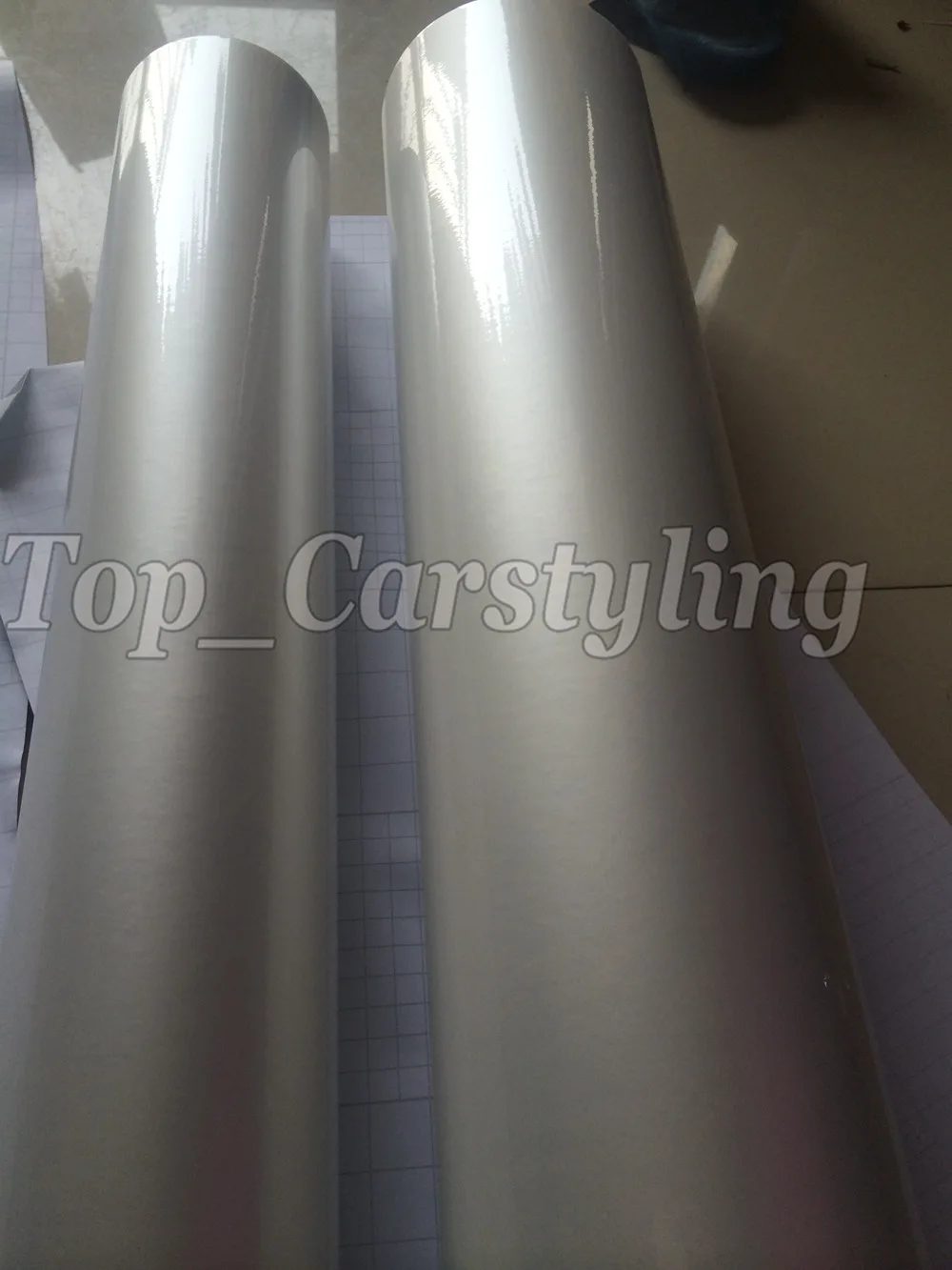 glossy pearl white vinyl car wrapping film with air release (4)