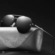 Мужские солнцезащитные очки Uv400, поляризованные очки, высокое качество, модные мужские винтажные зеркальные очки для вождения, розовые женские очки для вождения